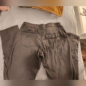 Supplies trousers thin size 4 dark gray